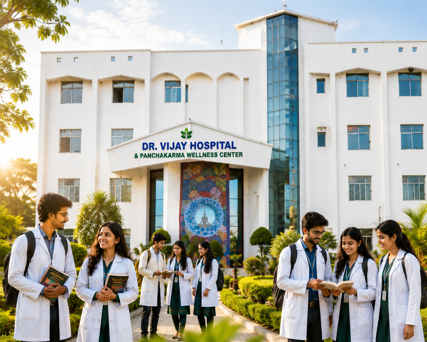 BAMS course at Dr. Vijay Ayurvedic Medical College & Hospital